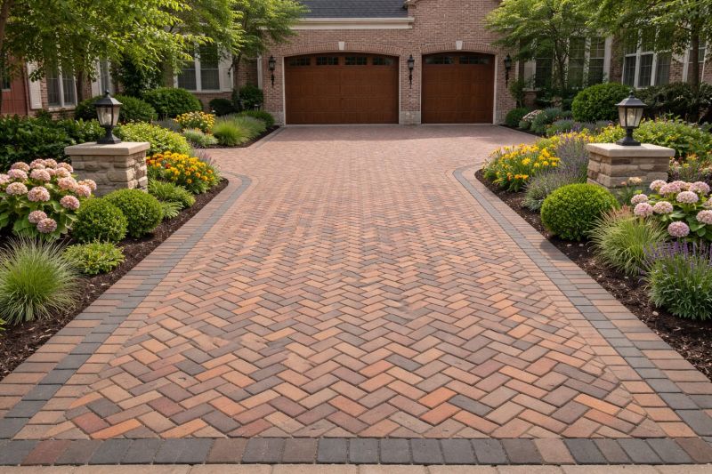 Brick Driveway Installation in Burlington, VT